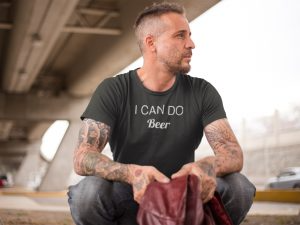 I can do beer graphic t shirt