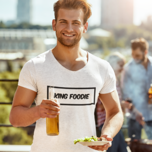 King foodie graphic t shirt
